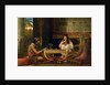 Egyptian Chess Players, 1865 by Lawrence Alma-Tadema