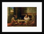 Egyptian Chess Players, 1865 by Lawrence Alma-Tadema