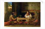 Egyptian Chess Players, 1865 by Lawrence Alma-Tadema