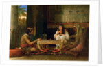 Egyptian Chess Players, 1865 by Lawrence Alma-Tadema