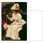 Study of a Woman by William Logsdail