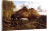 Clearing the Wood for the Iron Way, 1880 by Thomas Sidney Cooper