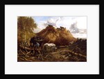Clearing the Wood for the Iron Way, 1880 by Thomas Sidney Cooper