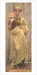 The Gilded Fan by Albert Joseph Moore