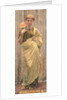 The Gilded Fan by Albert Joseph Moore