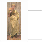 The Gilded Fan by Albert Joseph Moore