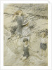 Four Children at the Seashore, 1910 by Arthur Rackham