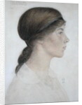Isabel Margaret Jordan, 1919 by Arthur Joseph Gaskin