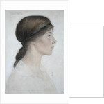 Isabel Margaret Jordan, 1919 by Arthur Joseph Gaskin