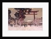 View of a Shinto Shrine, c.1889 by Alfred East