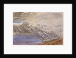 Mont Dauphiny, near Chartreuse by John Ruskin