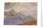 Mont Dauphiny, near Chartreuse by John Ruskin