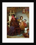 In the Artist's Studio by Thomas Myles