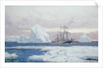 The Argentine Corvette 'Uruguay' in the Antarctic by Eduardo de Martino