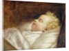 Young Frederick Asleep at Last c.1855 by George Elgar Hicks