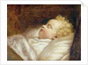 Young Frederick Asleep at Last c.1855 by George Elgar Hicks