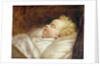 Young Frederick Asleep at Last c.1855 by George Elgar Hicks
