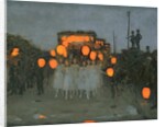 The Lantern Parade c.1918 by Thomas Cooper Gotch