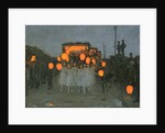 The Lantern Parade c.1918 by Thomas Cooper Gotch