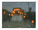 The Lantern Parade c.1918 by Thomas Cooper Gotch
