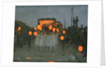 The Lantern Parade c.1918 by Thomas Cooper Gotch