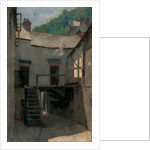 Street scene, Cornwall by Frederick Cayley Robinson