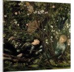The Knights and the Briar Rose, 1869 by Edward Coley Burne-Jones