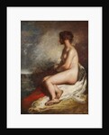Study of a Seated Nude by William Etty