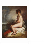 Study of a Seated Nude by William Etty
