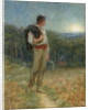 Harvest Moon, 'globed in mellow splendour', 1879 by Helen Allingham