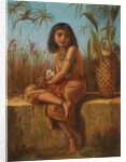 An Egyptian Flower Girl by Frederick Goodall