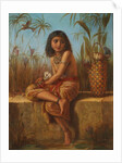 An Egyptian Flower Girl by Frederick Goodall