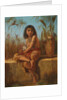 An Egyptian Flower Girl by Frederick Goodall
