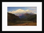 Mont Blanc from Servoz, 1856 by Henry Moore