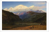 Mont Blanc from Servoz, 1856 by Henry Moore
