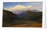 Mont Blanc from Servoz, 1856 by Henry Moore