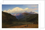 Mont Blanc from Servoz, 1856 by Henry Moore