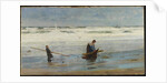 Gathering Driftwood, Holland, 1877 by William Lionel Wyllie