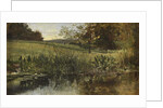By the Riverbank, 1869 by Heywood Hardy