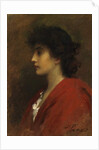 A Venetian Girl by Samuel Luke Fildes