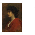 A Venetian Girl by Samuel Luke Fildes