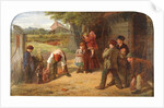 The Village Game, 1860 by William Henry Knight