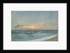 Sunset over the Sea, 1900 by William Pye