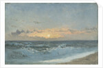 Sunset over the Sea, 1900 by William Pye