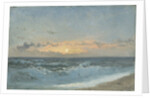 Sunset over the Sea, 1900 by William Pye