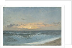 Sunset over the Sea, 1900 by William Pye