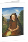 A Girl, 1861 by Edward Thompson Davis
