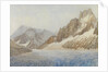 The Mer de Glace, Chamonix, 1881 by Sarah Inger Louise Severn