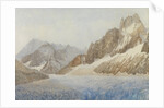 The Mer de Glace, Chamonix, 1881 by Sarah Inger Louise Severn