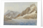 The Mer de Glace, Chamonix, 1881 by Sarah Inger Louise Severn